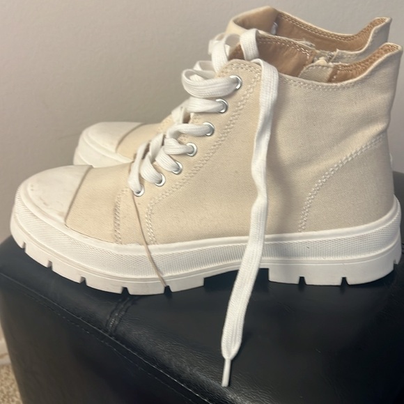 Soda canvas size 9 chunky boots y2k - Picture 7 of 9